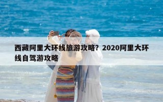 西藏阿里大环线旅游攻略？2020阿里大环线自驾游攻略
