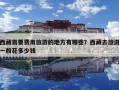 西藏需要费用旅游的地方有哪些？西藏去旅游一般花多少钱
