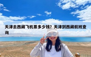 天津去西藏飞机票多少钱？天津到西藏航班查询