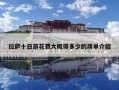 拉萨十日游花费大概得多少的简单介绍