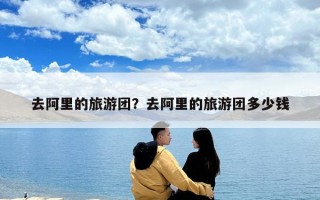 去阿里的旅游团？去阿里的旅游团多少钱