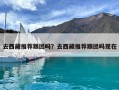 去西藏推荐跟团吗？去西藏推荐跟团吗现在