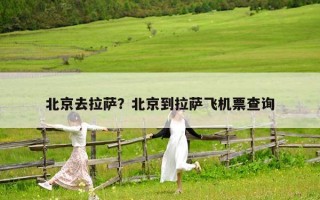 北京去拉萨？北京到拉萨飞机票查询
