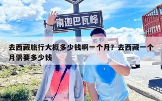 去西藏旅行大概多少钱啊一个月？去西藏一个月需要多少钱