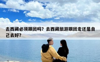 去西藏必须跟团吗？去西藏旅游跟团走还是自己去好?