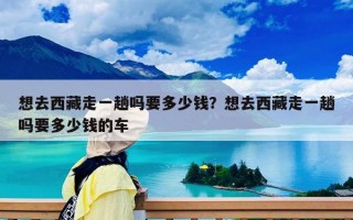 想去西藏走一趟吗要多少钱？想去西藏走一趟吗要多少钱的车