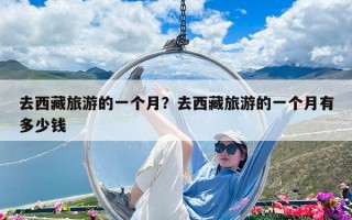 去西藏旅游的一个月？去西藏旅游的一个月有多少钱